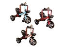 CHILD TRICYCLE W/LIGHT & MUSIC（RED/BLUE/PINK）