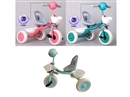 CHILD TRICYCLE W/LIGHT & MUSIC（BLUE/GREEN/PINK）