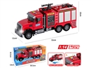 1:14 FRICTION FIRE TRUCK W/LIGHT & MUSIC(INCLUDED BATTERY）