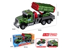 1:14 FRICTION MILITARY TRUCK W/LIGHT & MUSIC(INCLUDED BATTERY）