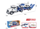 1:14 FRICTION POLICE TRUCK SET W/LIGHT & MUSIC(INCLUDED BATTERY）