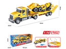 1:14 FRICTION CONSTRUCTION TRUCK SET W/LIGHT & MUSIC(INCLUDED BATTERY）
