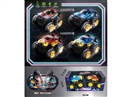 FRICTION STUNT CAR W/LIGHT & SOUND（INCLUDE BATTERY）,2ASST