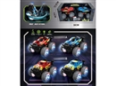 FRICTION STUNT CAR W/LIGHT & SOUND（INCLUDE BATTERY）,2ASST