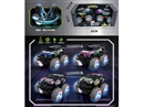 FRICTION STUNT CAR W/LIGHT & SOUND（INCLUDE BATTERY）,2ASST