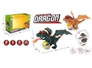 R/C DINOSAUR W/SPRAAY & LIGHT & SOUND