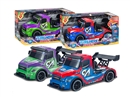FRICTION STUNT CAR W/LIGHT & SOUND，2COLORS