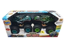 FRICTION STUNT CAR W/LIGHT & SOUND,2PCS（INCLUDED BATTERY）