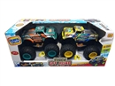 FRICTION STUNT CAR W/LIGHT & SOUND,2PCS（INCLUDED BATTERY）