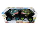 FRICTION STUNT CAR W/LIGHT & SOUND,2PCS（INCLUDED BATTERY）