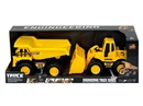 FRICTION CONSTRUCTION TRUCK W/LIGHT & MUSIC  INCLUDE 3*AG13