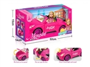 5”SOLID BODY DOLL+FREE WAY SPORTS CAR WITH LIGHT & MUSIC,CAN OPEN THE DOOR