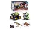 R/C CAR WITH DINOSAUR