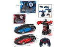 1:18 R/C CAR W/ONE-CLICK TRANSFORMATION & LIGHT , 2COLORS