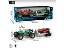 PULL BACK DIE-CAST CAR W/LIGHT & MUSIC,2COLOURS