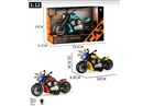 1:12 FRICTION DIE-CAST MOTORCYCLE W/LIGHT & MUSIC,3COLOURS