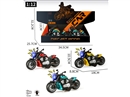 1:12 FRICTION DIE-CAST MOTORCYCLE W/LIGHT & MUSIC, 6PCS/DISPLAY BOX