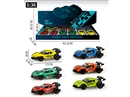 PULL BACK DIE-CAST CAR ,12PCS/DISPLAY BOX