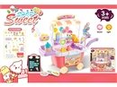 ICE CREAM AND CANDY CART WITH LIGHT & MUSIC,36PCS