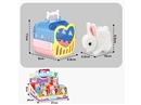 PLUSH PET W/CAGE,6PCS/DISPLAY BOX