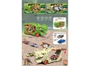 DINOSAUR STORAGE CAR W/FREE WAY CAR 1PCS,2ASST