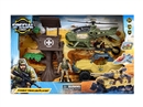 MILITARY SET W/LIGHT & SOUND(INCLUDE BATTERY)