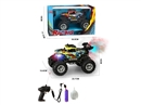 4-CHANNE R/C CAR  W/LIGHT & SPRAY（INCLUDED BATTERY）2COLORS