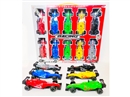 FRICTION CAR,RED,BLUE,GREEN,YELLOW,BLACK,SILVER