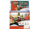 B/O TRAIN RAIL WITH LIGHT & TRAIN SOUNDS & CHRISTMAS MUSIC