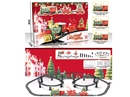 B/O TRAIN RAIL WITH LIGHT & TRAIN SOUNDS & CHRISTMAS MUSIC