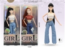 11.5"JOINTS BODY DOLL , 2ASST