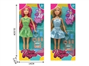 11.5"SOLID BODY DOLL W/ACCESSORIES，2ASST