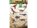 35CM VINYL COTTON DINOSAUR W/IC,9ASST（INCLUDED BATTERY）