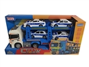 1:14 FRICTION POLICE TRUCK W/LIGHT & MUSIC