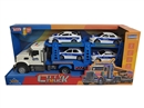 1:14 FRICTION POLICE TRUCK W/LIGHT & MUSIC