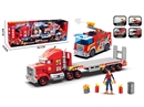 FIRE TRUCK SET W/LIGHT & SOUND