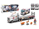 AMBULANCE TRUCK SET W/LIGHT & SOUND
