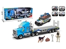 POLICE TRUCK SET W/LIGHT & SOUND