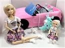 11.5"SOLID BODY DOLL + 3.5"SOLID BODY DOLL W/ACCESSORIES