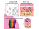 COLORING WASHABLE MAT