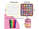 COLORING WASHABLE MAT