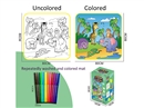 COLORING WASHABLE MAT