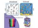 COLORING WASHABLE MAT