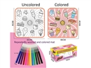 COLORING WASHABLE MAT