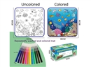COLORING WASHABLE MAT