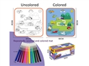 COLORING WASHABLE MAT
