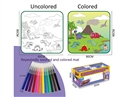 COLORING WASHABLE MAT