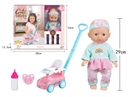 29CM 12"BLOW MOLD DOLL W/ACCESSORIES