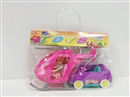 7"SOLID BODY DOLL W/HELICOPTER & CAR