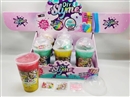 CRYSTAL SLIME SET,6PCS/DISPLAY BOX